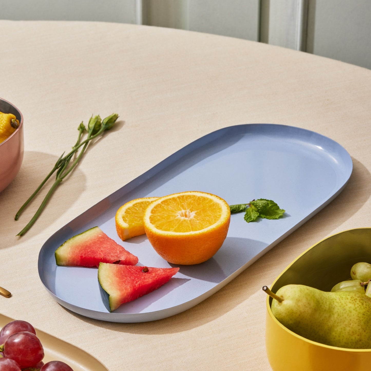 OVOID TRAY - Icy Blue