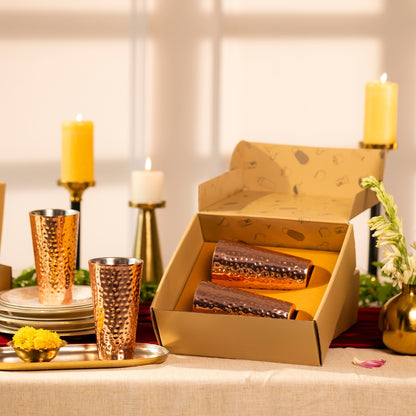 DOUBLE WALL LASSI TUMBLER SET OF 2