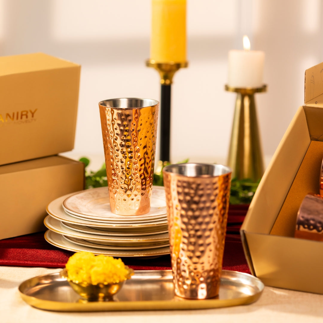 DOUBLE WALL LASSI TUMBLER SET OF 2