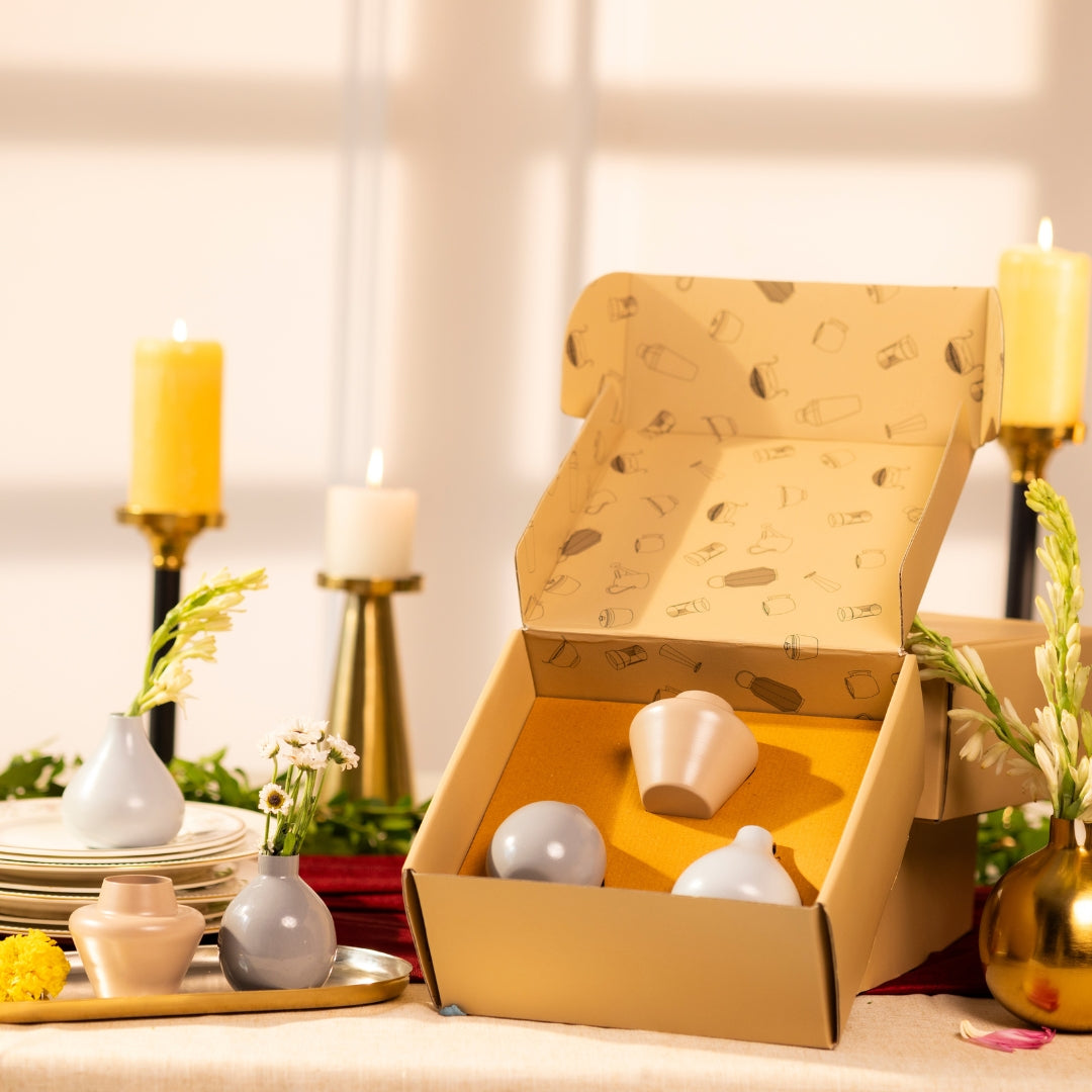 SET OF 3 DECOR MINI ACCESSORIES