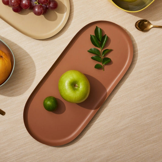 OVOID TRAY - Mocha