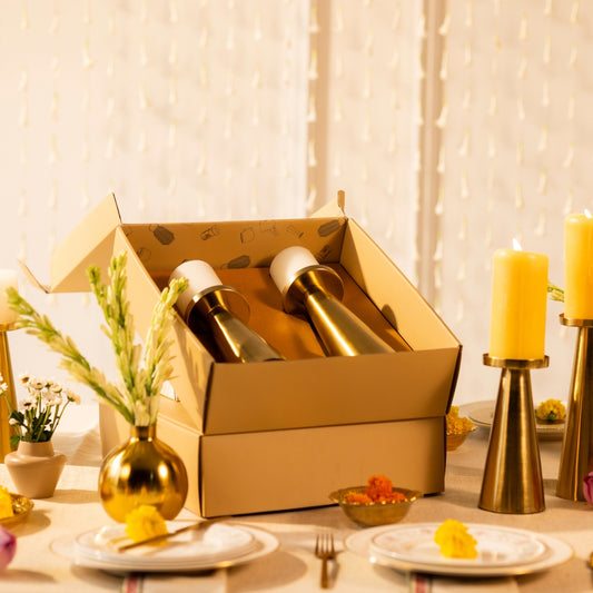 Cone Candle Holders-Set Of 2