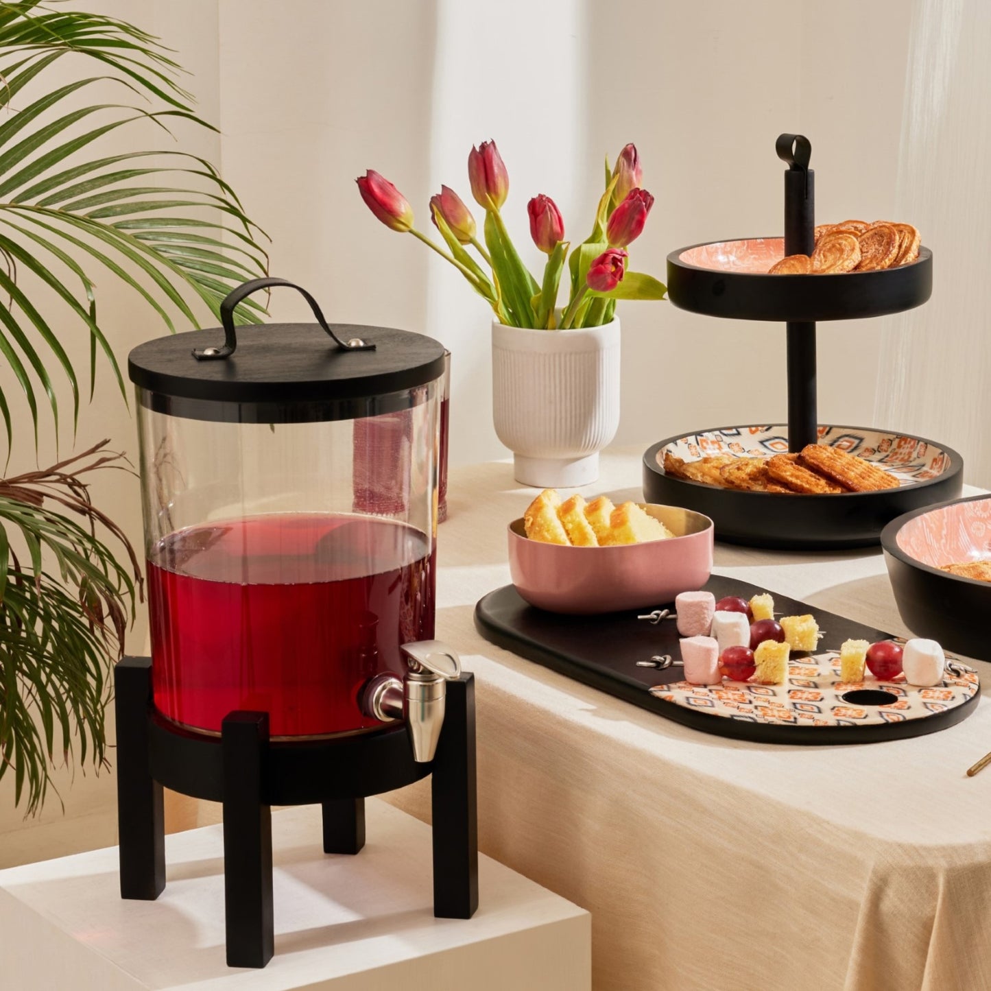 POTUM Beverage Dispenser - Black