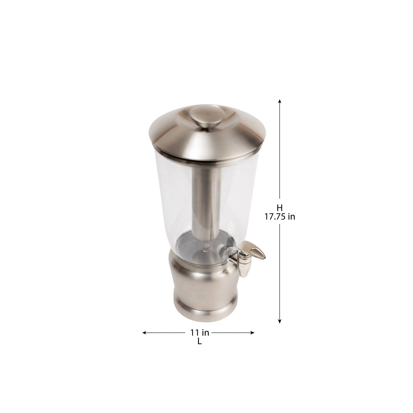 BOISSON Beverage Dispenser - Silver