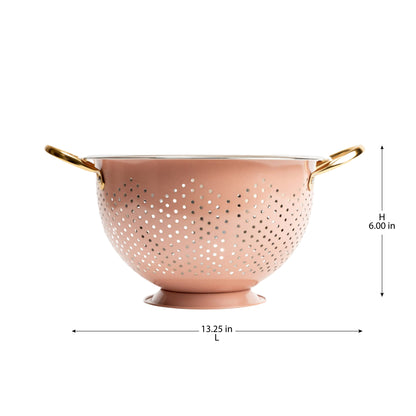 COLUM STEEL COLANDER - Nude