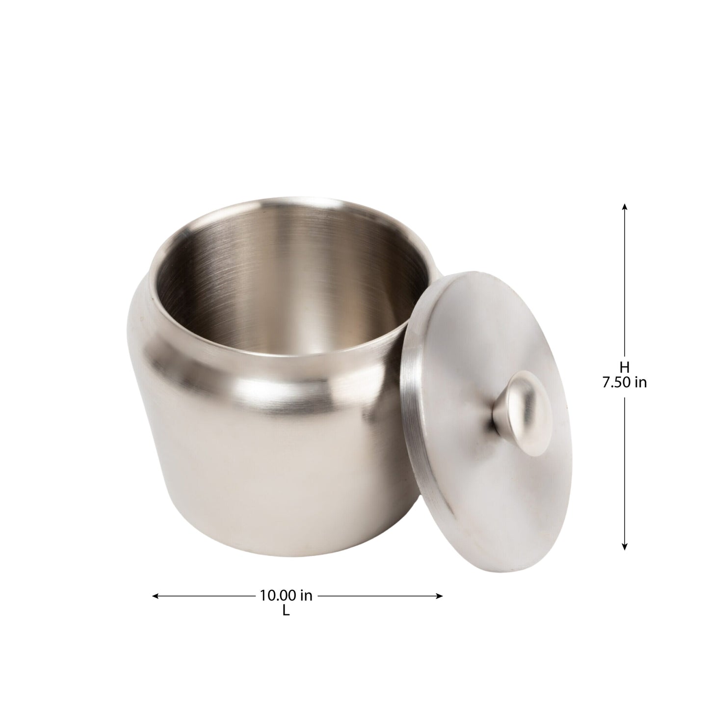 GLACE Ice Bucket - Silver