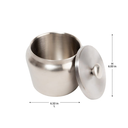 GLACE Ice Bucket - Silver