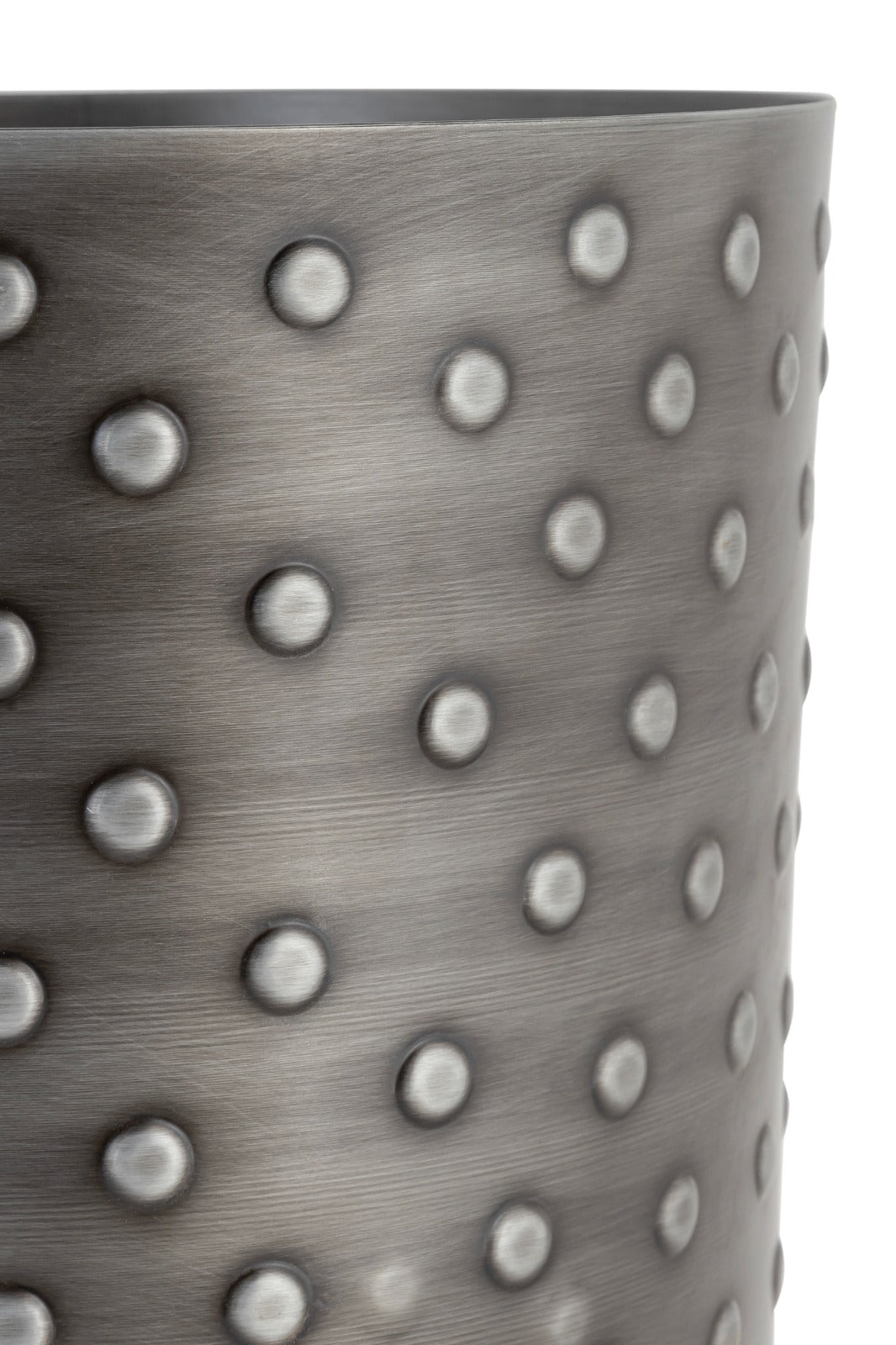 CROCO ANTIQUE IRON METAL PLANTER- SET OF 2