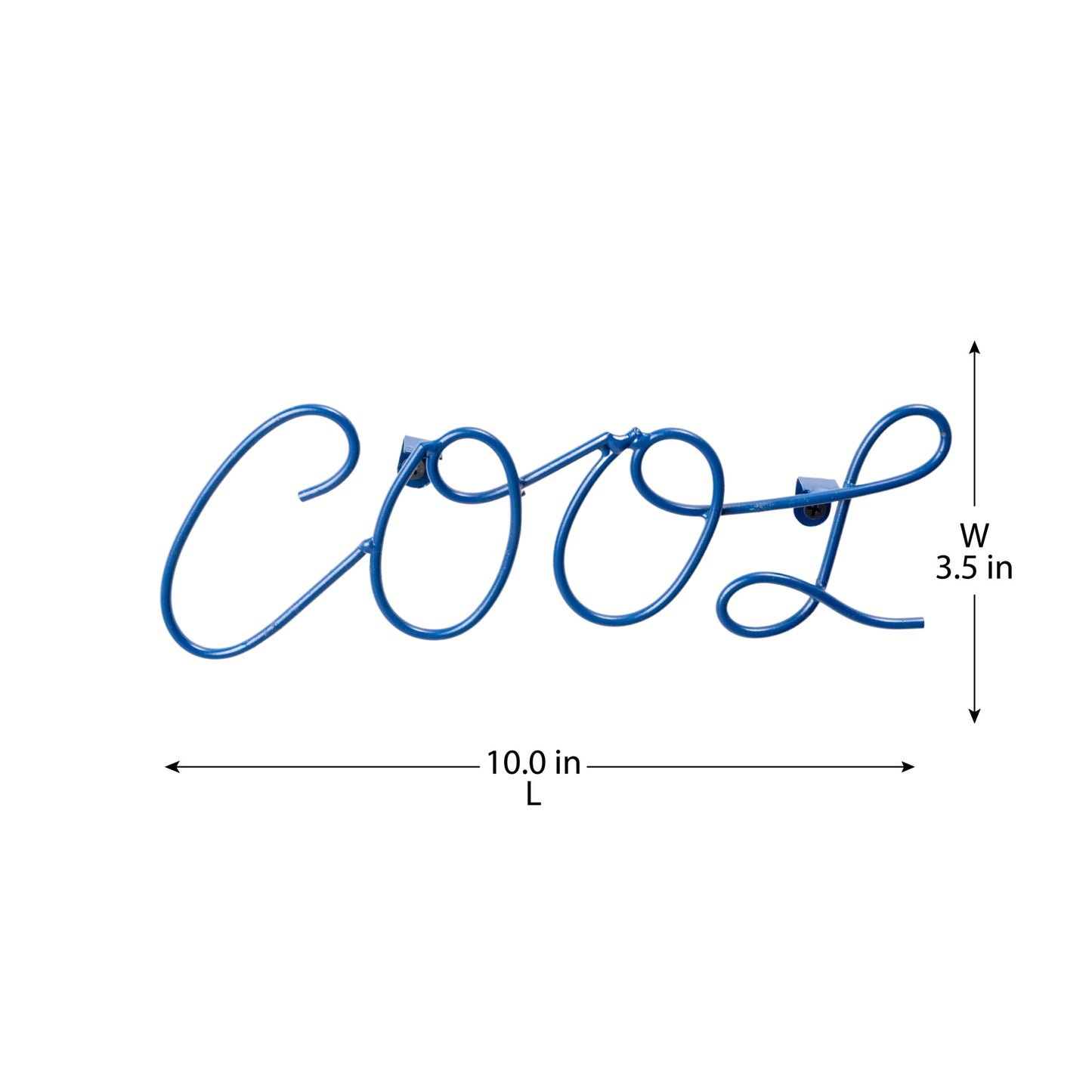 I FEEL "COOL" METAL WALL QUOTE