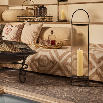 BEACON (ht) BLACK METAL LANTERN