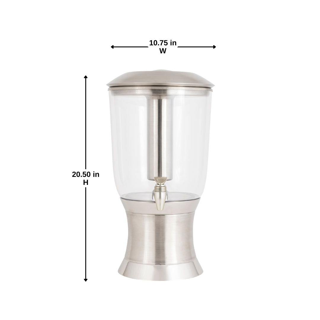 HYDRIO Beverage Dispenser - Silver