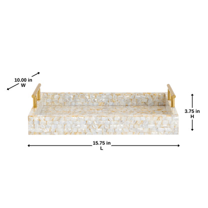 MOP Multi-Tone Bone Tray