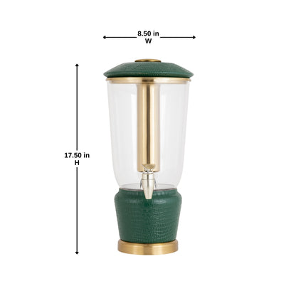 VERDURA LUXE Beverage Dispenser - Emerald Edition