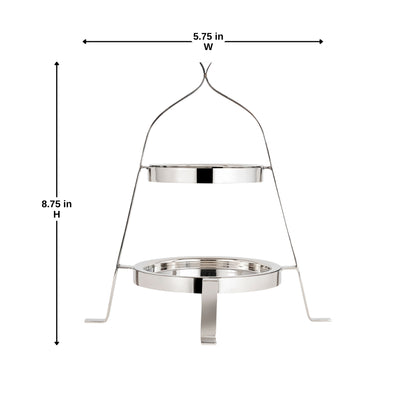 HYDRIO SS Two Tier Cake Server