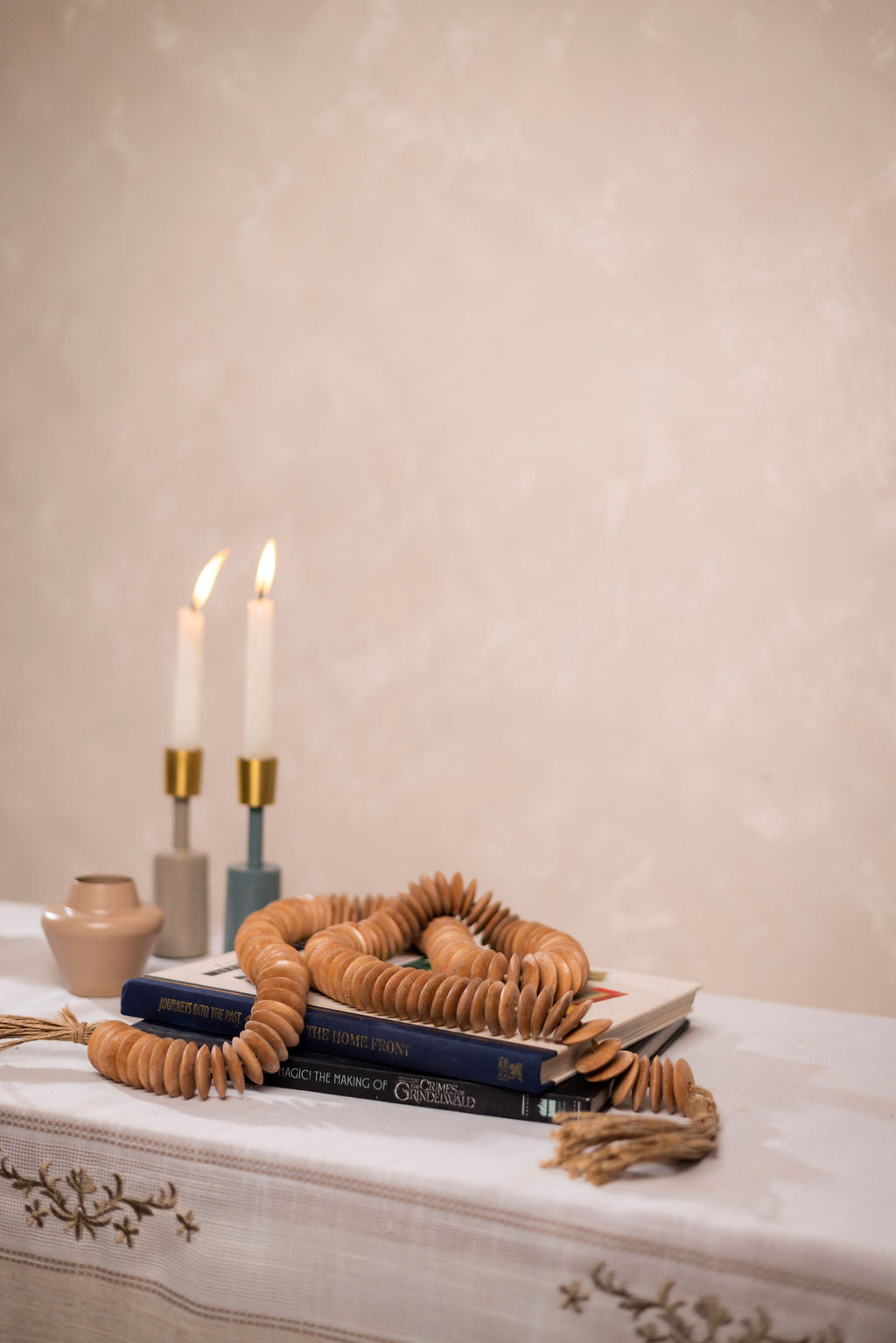 Rondelle Bead Garland Decor Object