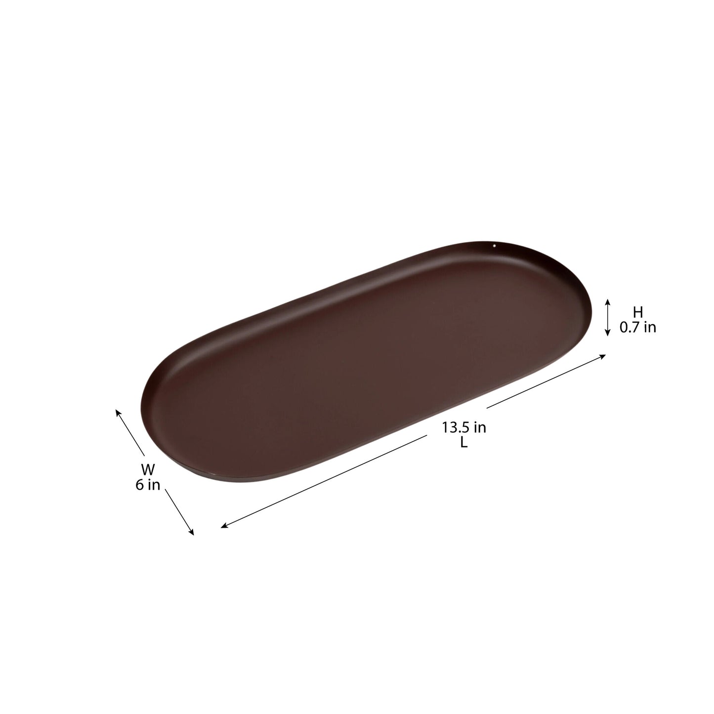 OVOID TRAY - Chocolate