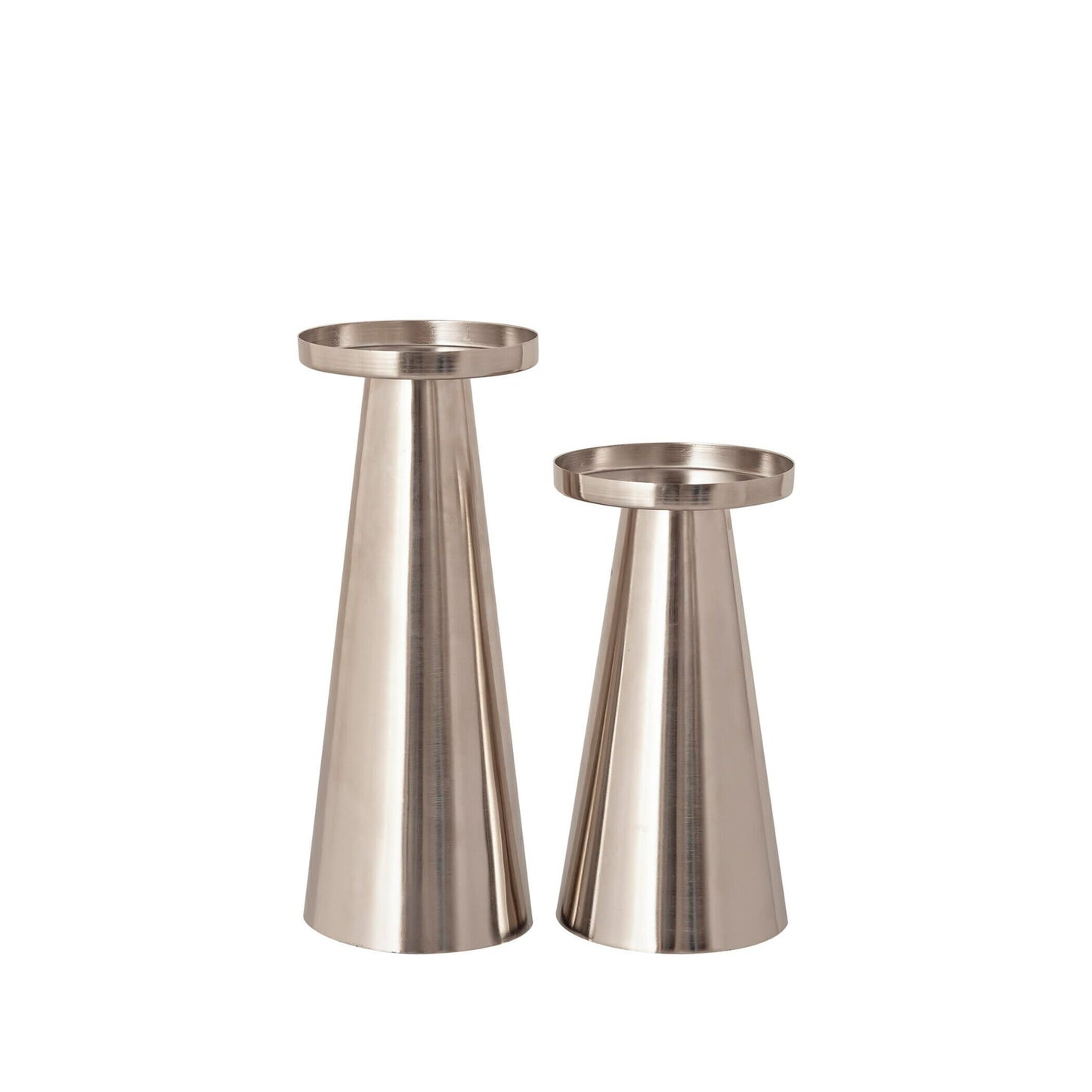Cone Candle Holders-Set Of 2