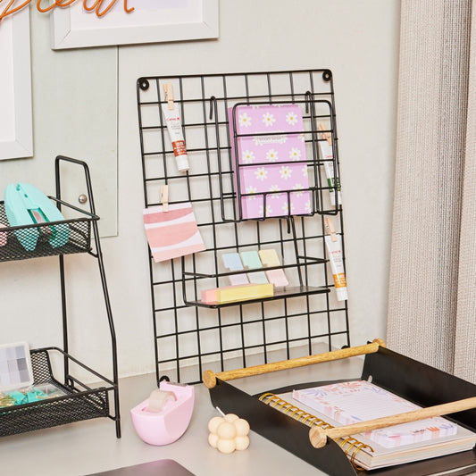 MEMORY GRID METAL WALL FRAME ORGANISER