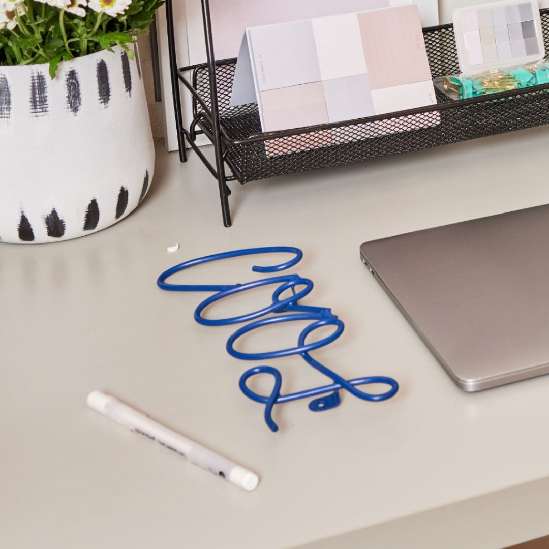 I FEEL "COOL" METAL WALL QUOTE