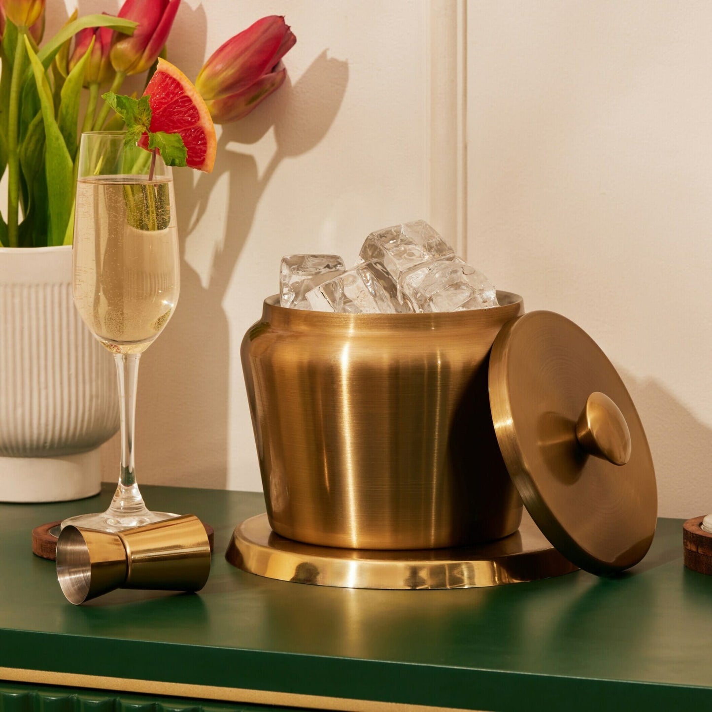 GLACE Ice Bucket - Gold