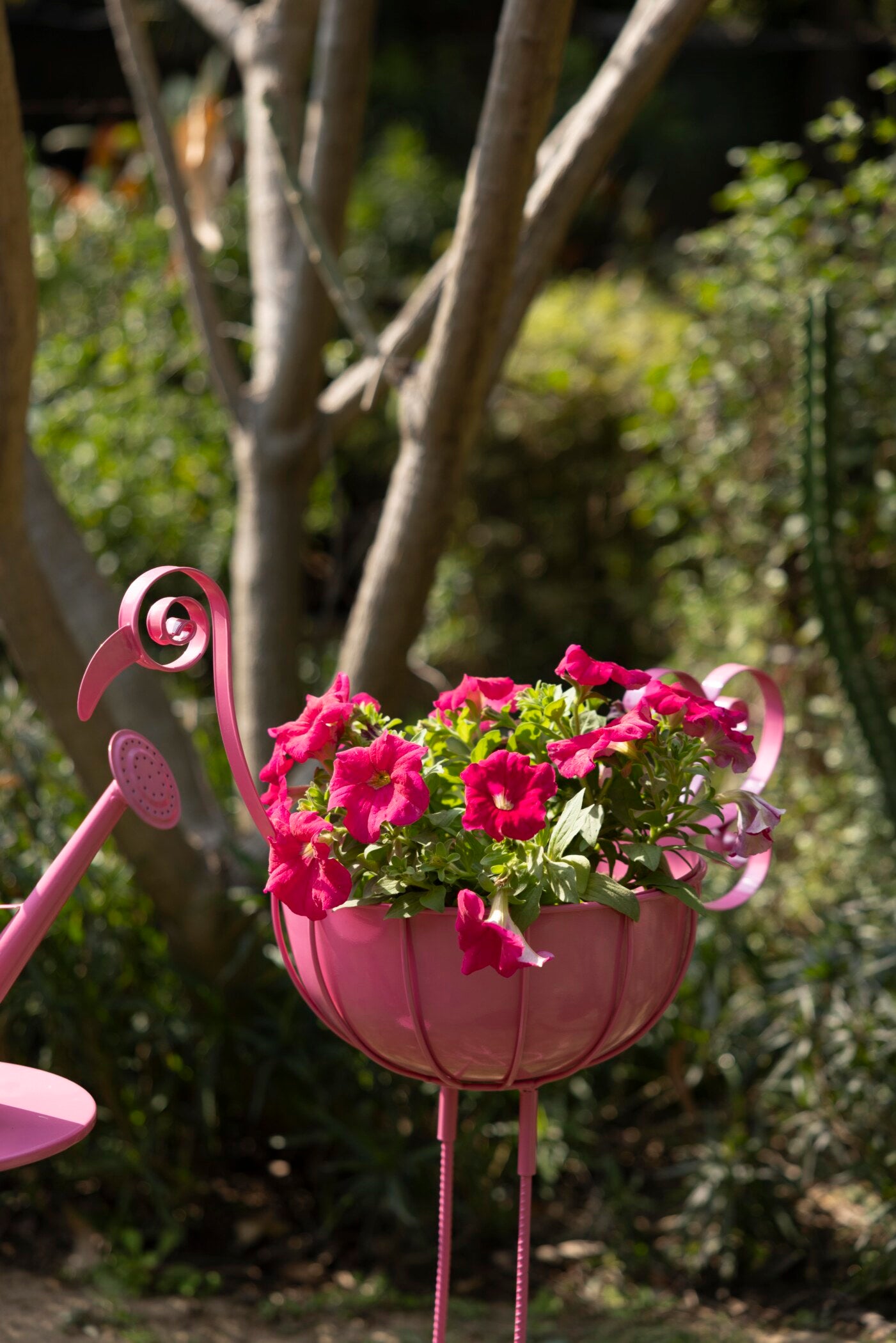 Flamingo Metal Plant Stand Set of 2