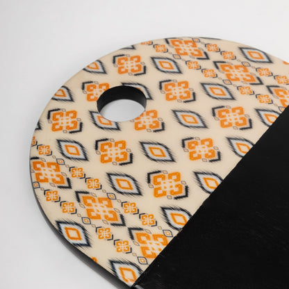 Patina Serve Platter Amber Black