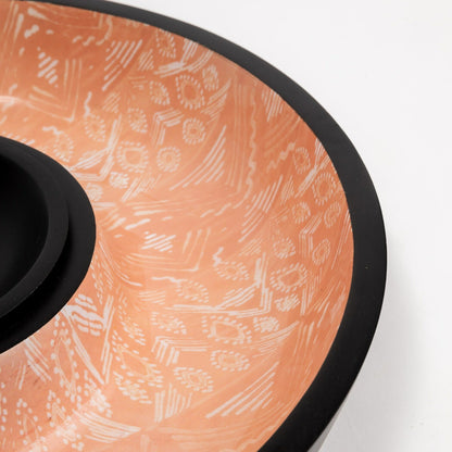 Patina Chip n Dip Bowl Amber