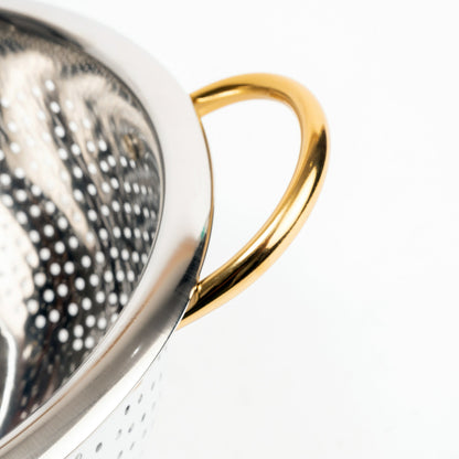 COLUM STEEL COLANDER - White