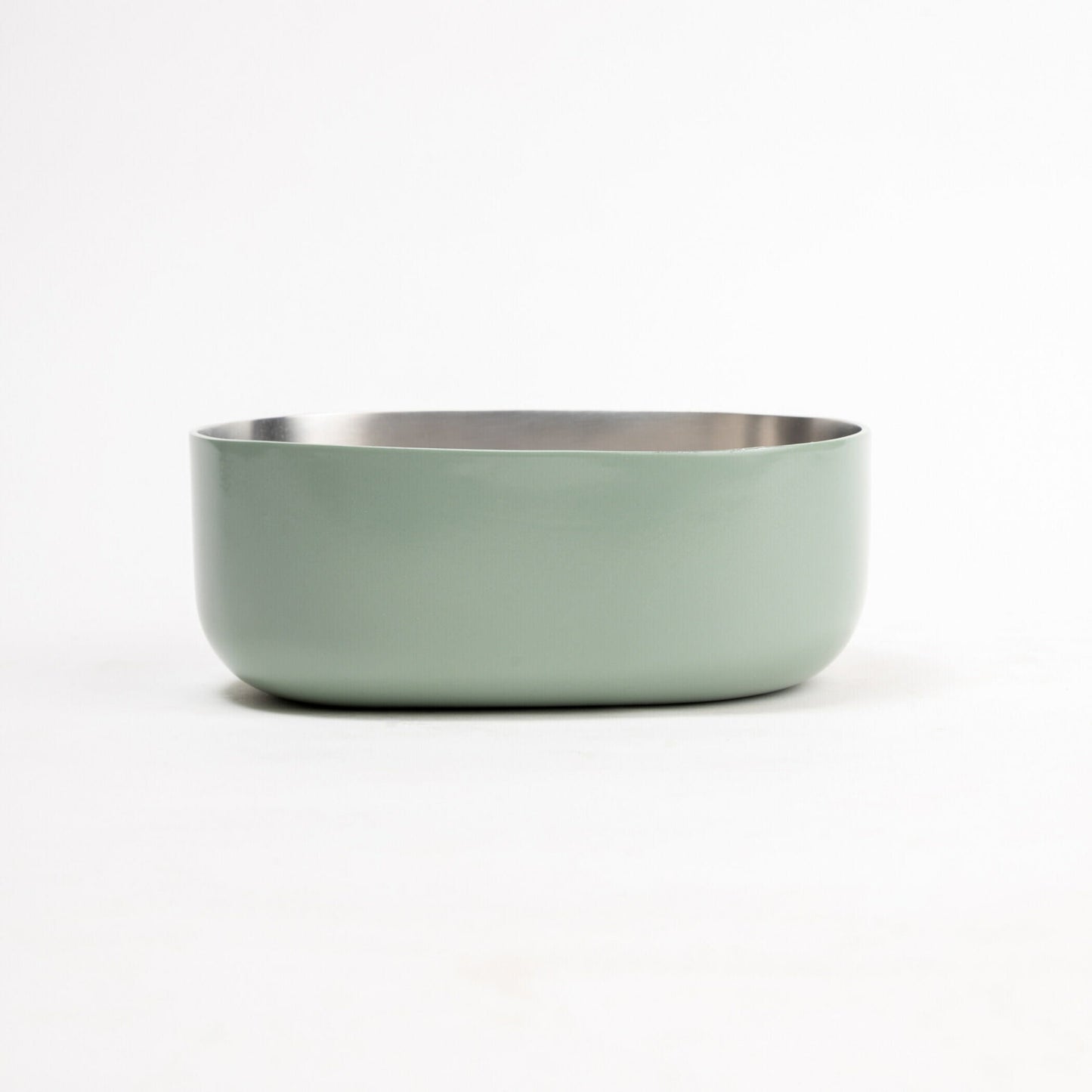 OVOID Steel Serveware Bowl - Sage