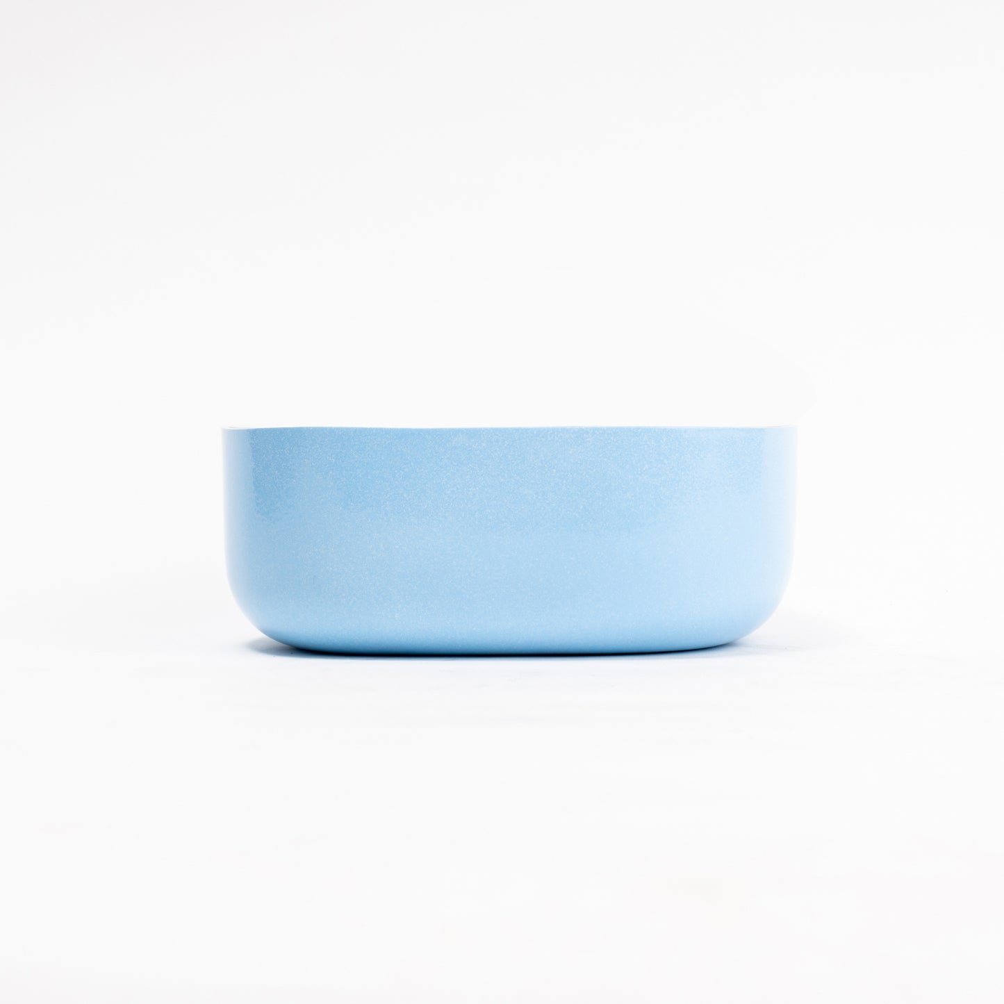 OVOID Steel Serveware Bowl - Icy Blue