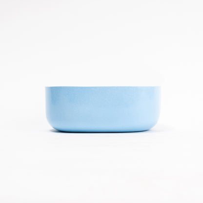 OVOID Steel Serveware Bowl - Icy Blue