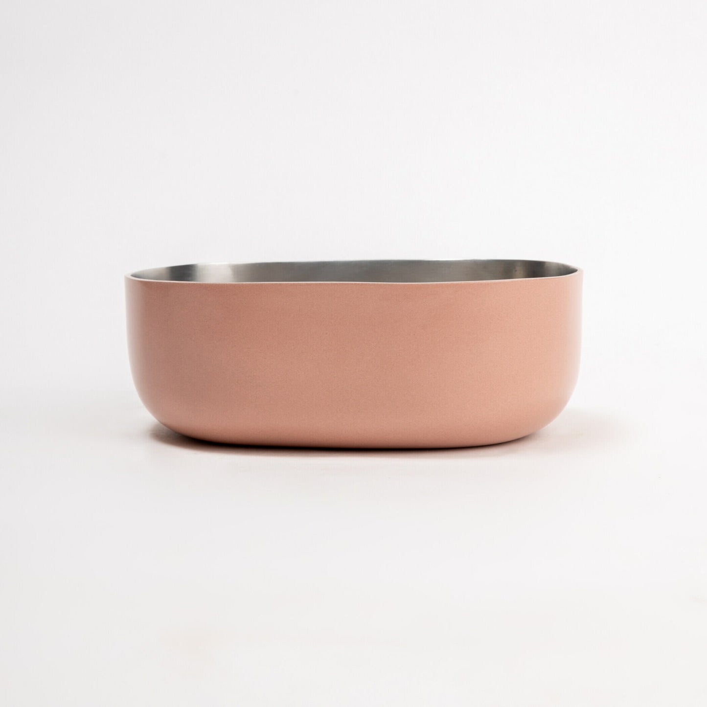 OVOID Steel Serveware Bowl - Blush
