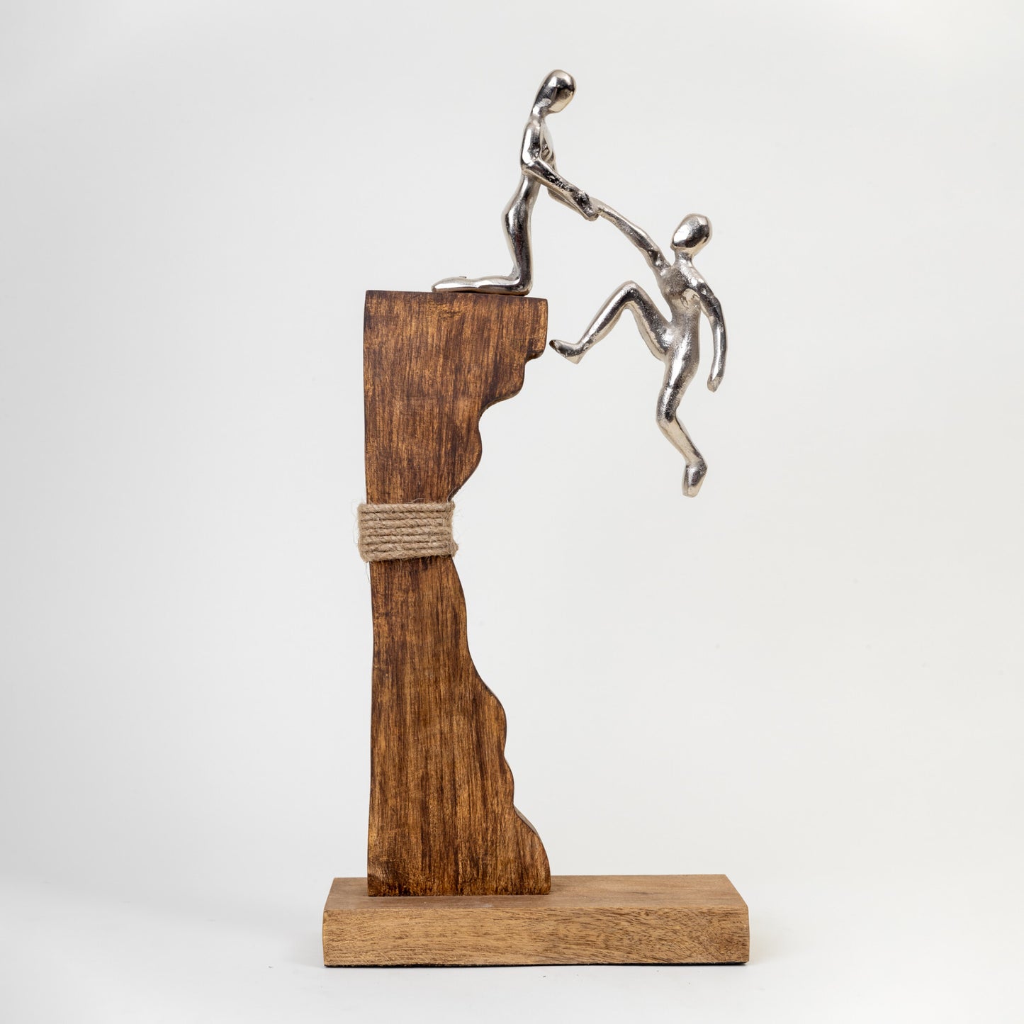 TEAM WORK 1 WOOD METAL DECOR OBJECT