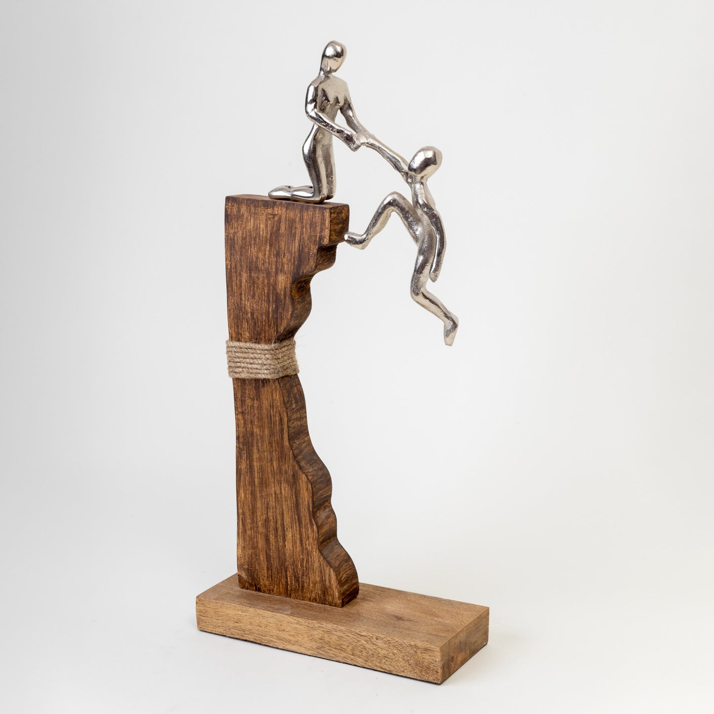 TEAM WORK 1 WOOD METAL DECOR OBJECT