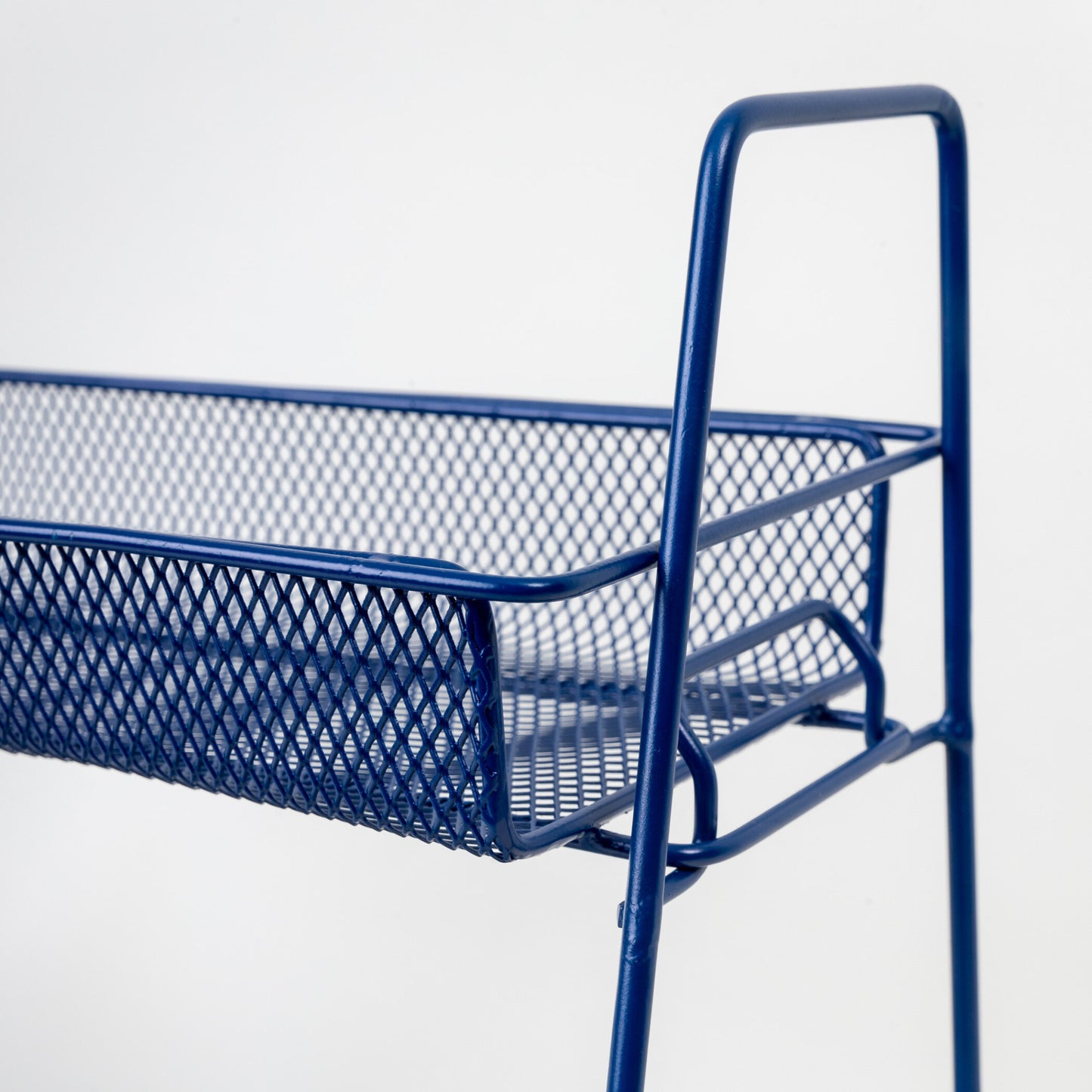 TIDY UP 2 TIER METAL MESH RACK