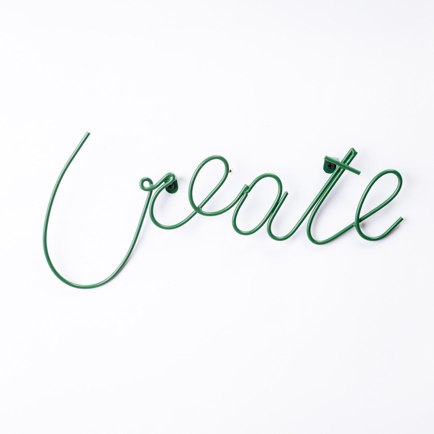 I CAN "CREATE" METAL WALL QUOTE