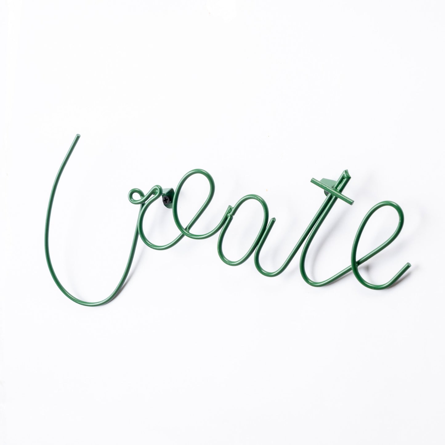 I CAN "CREATE" METAL WALL QUOTE