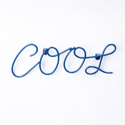 I FEEL "COOL" METAL WALL QUOTE