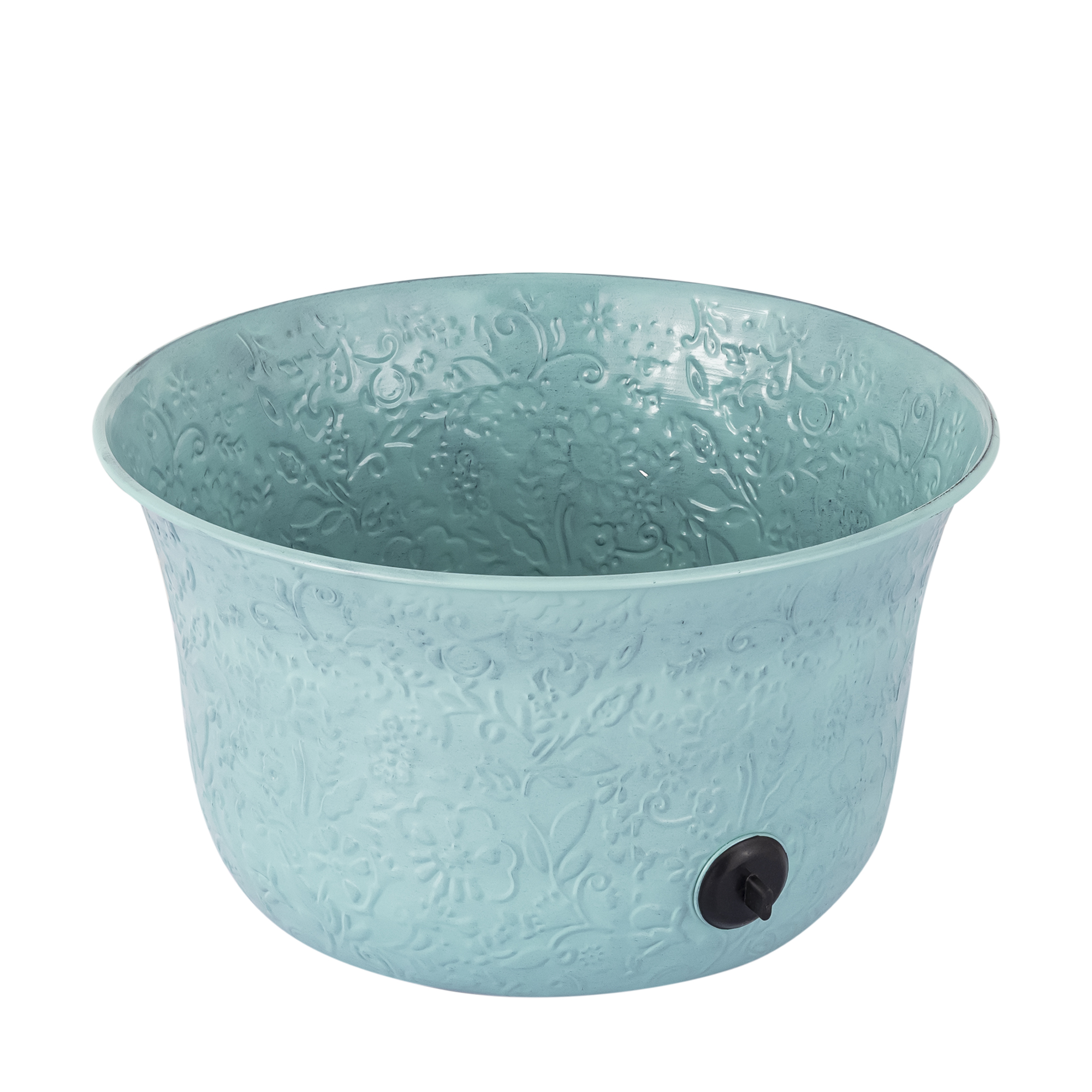 Turquoise Metal Hose Pot - Image 17
