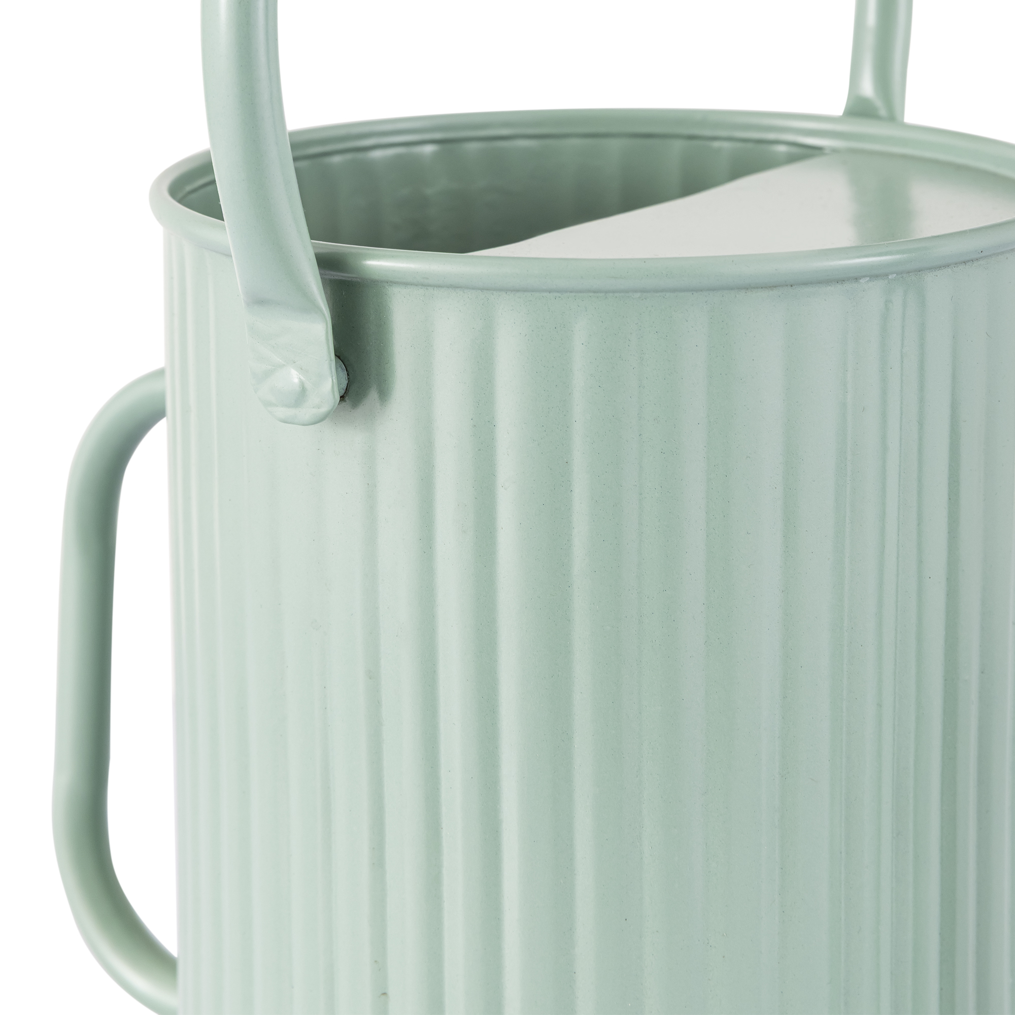 Flutted Metal Black Watering Can - Image 12