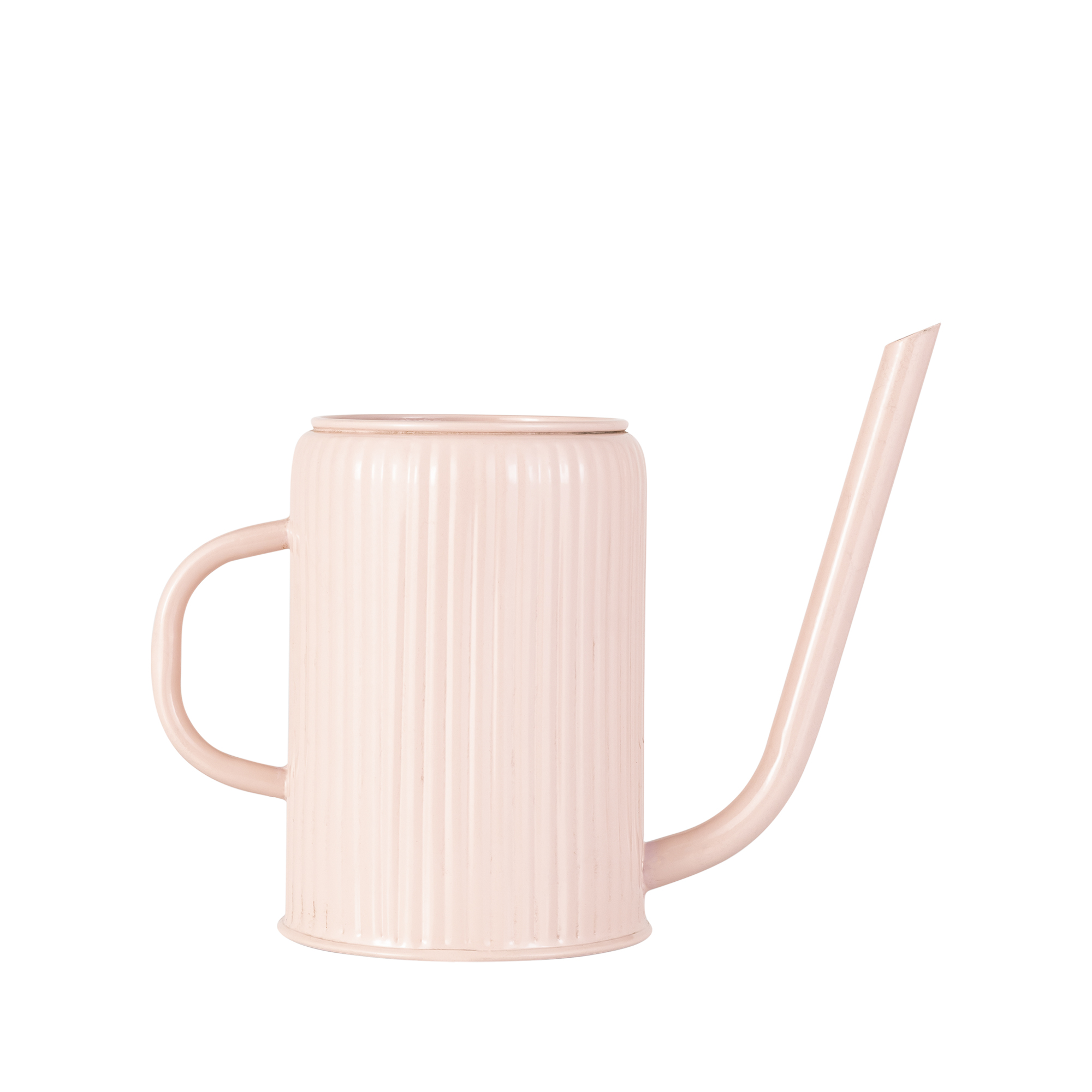 Flutted Metal Warm Grey Watering Can - Image 9