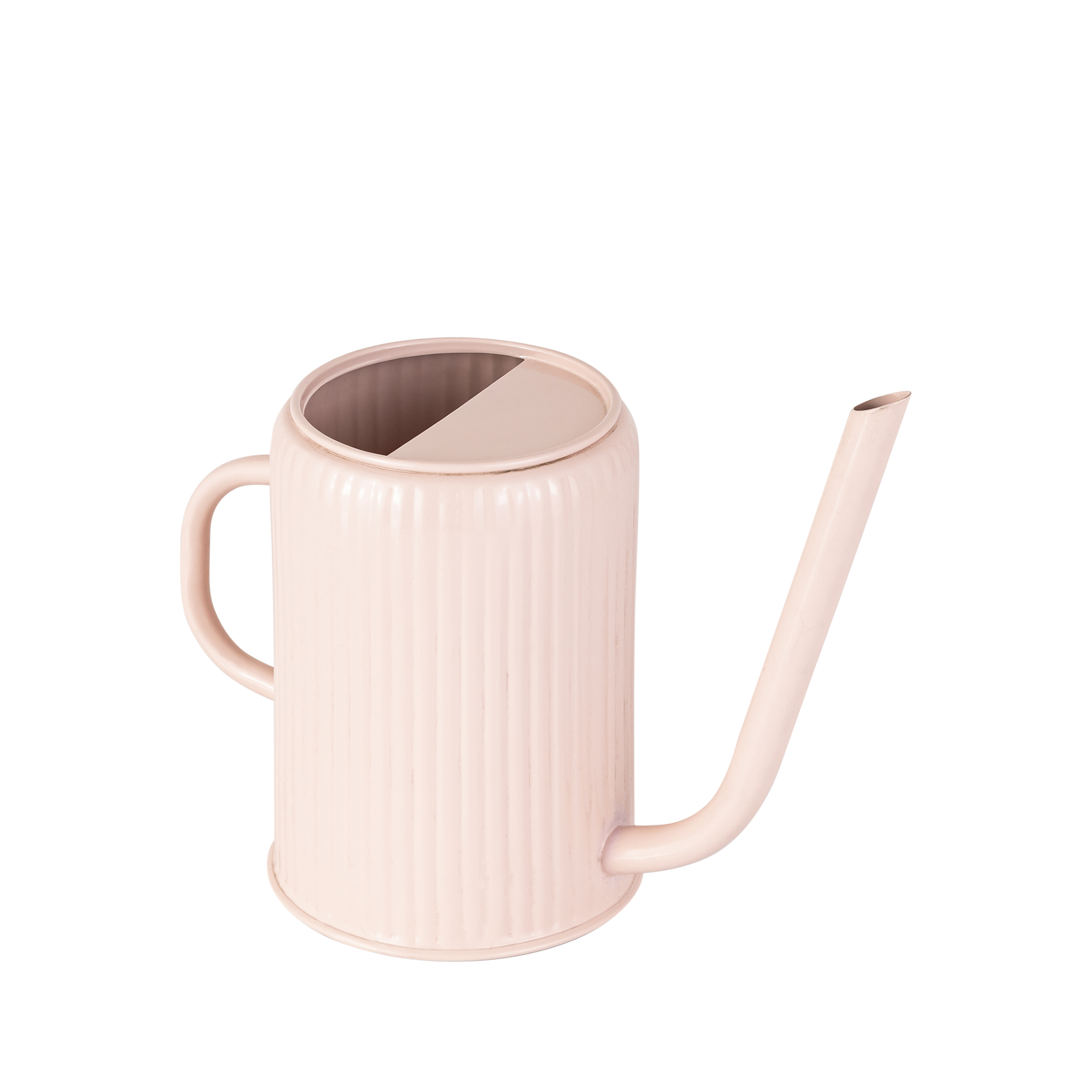 Flutted Metal Warm Grey Watering Can - Image 10