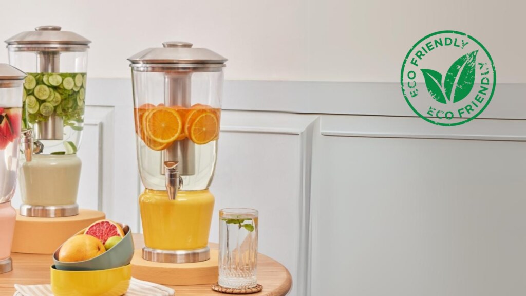 Beverage dispenser is an eco-friendly option