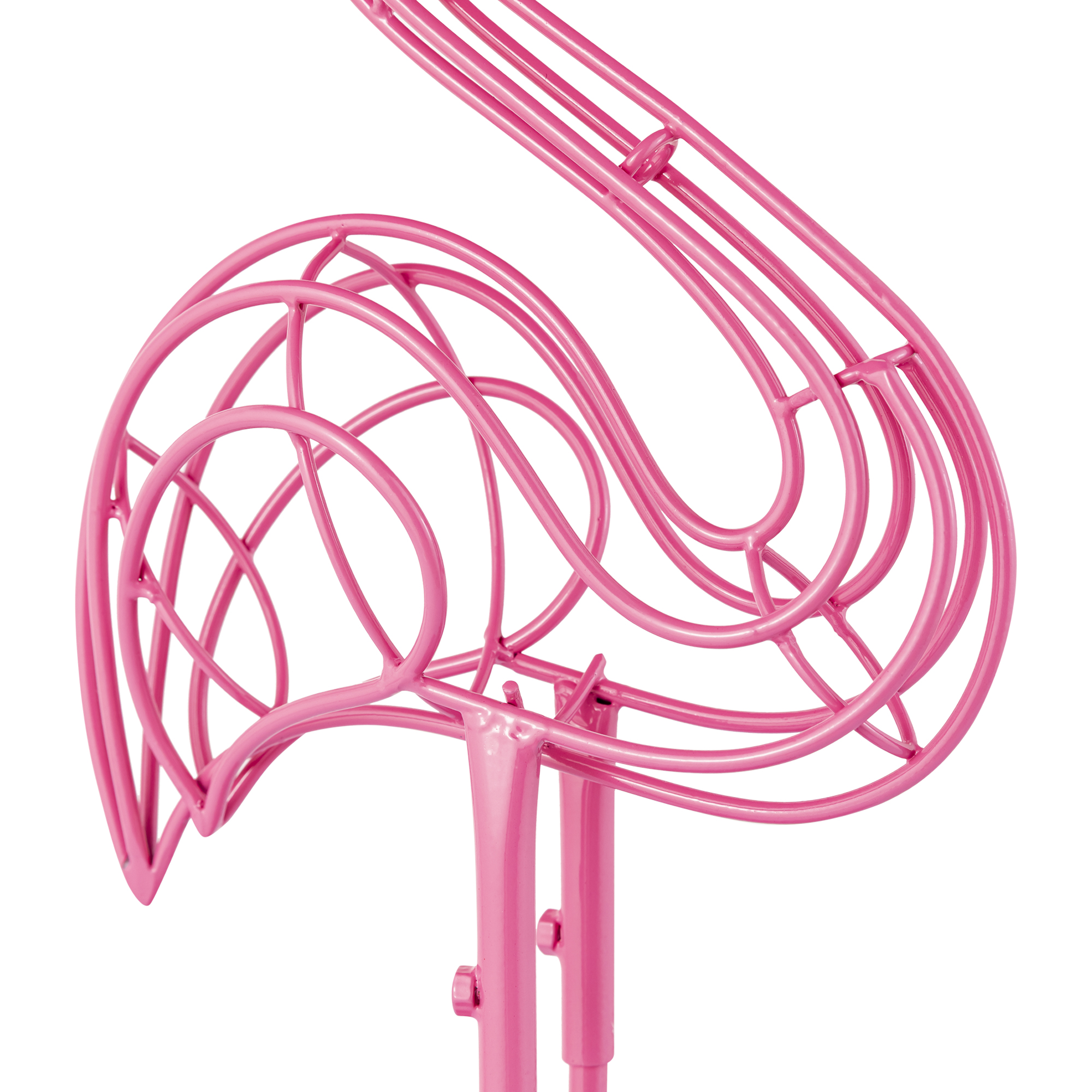 Flamingo Metal Pink Accent Table - Image 5