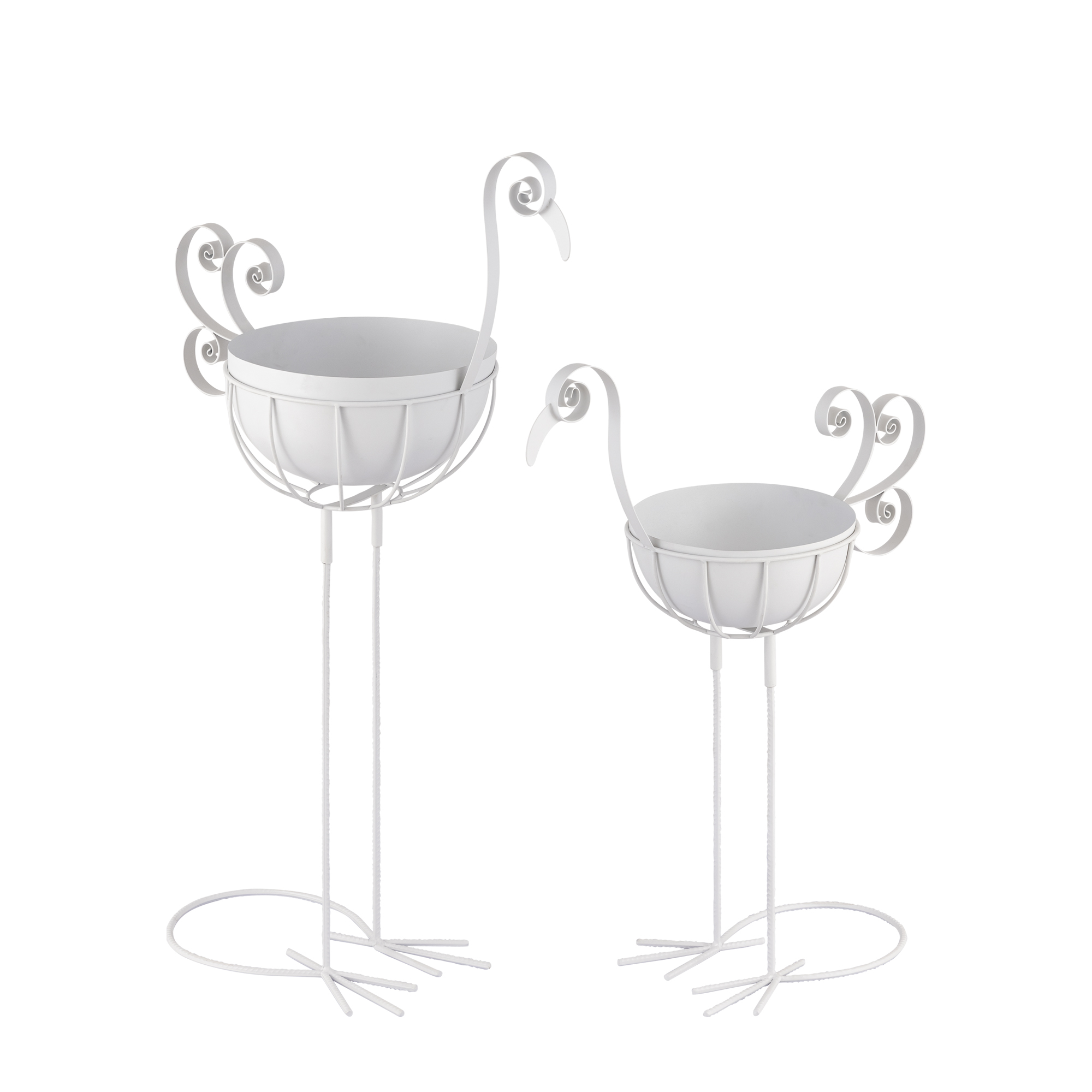 Flamingo Metal Plant Stand Set of 2 - Image 22