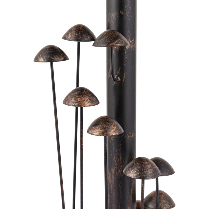 Shroom Metal Antique Accent Table - Image 5