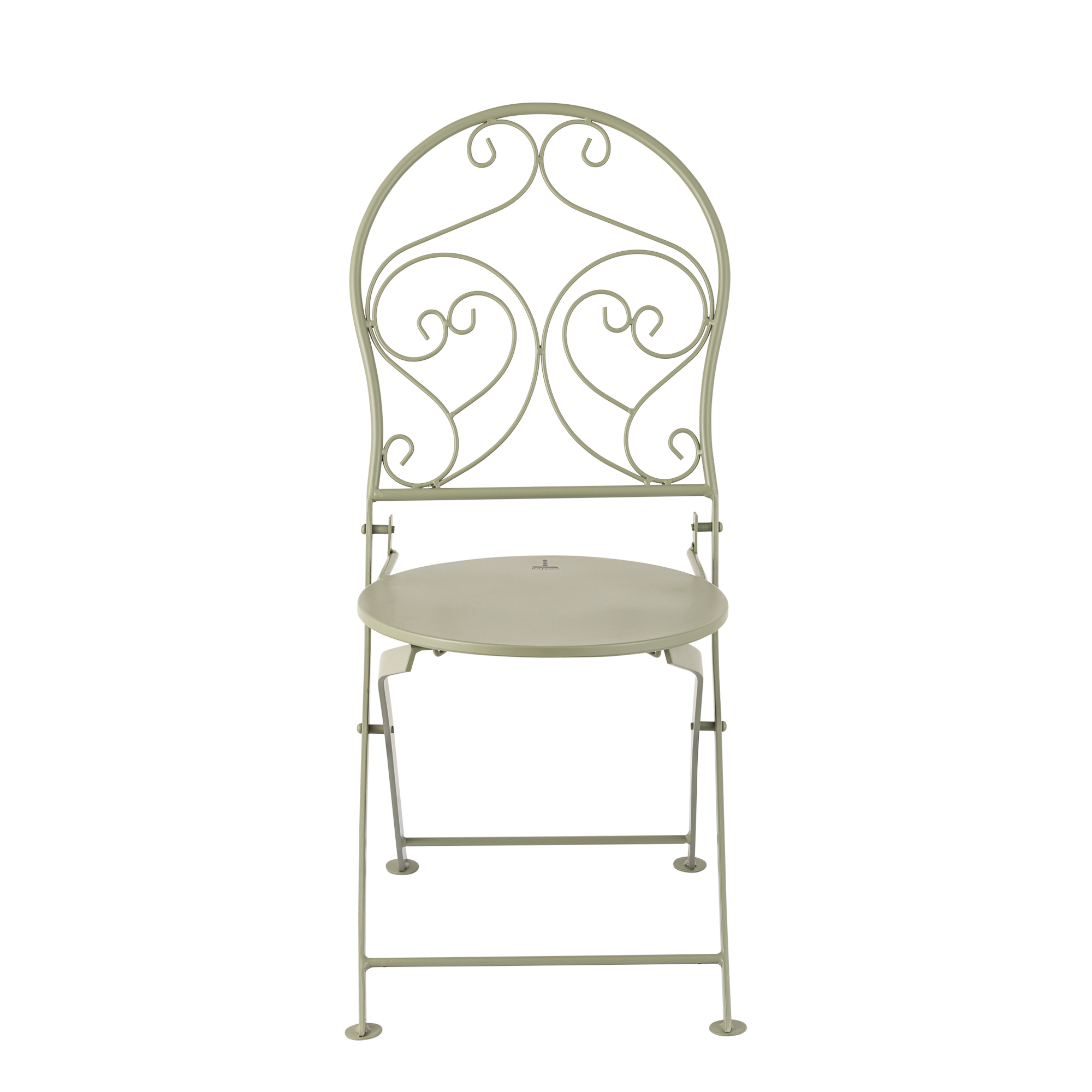 French Cafe Bistro Metal Table & 2 Chair's Set - Image 37