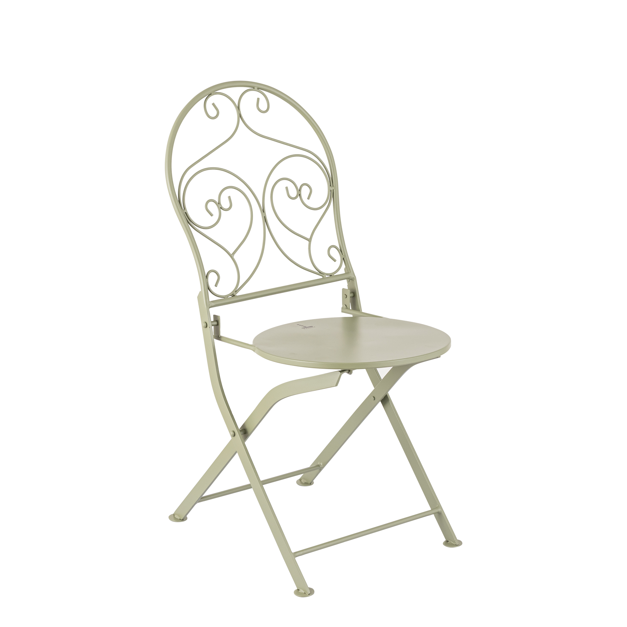 French Cafe Bistro Metal Table & 2 Chair's Set - Image 38