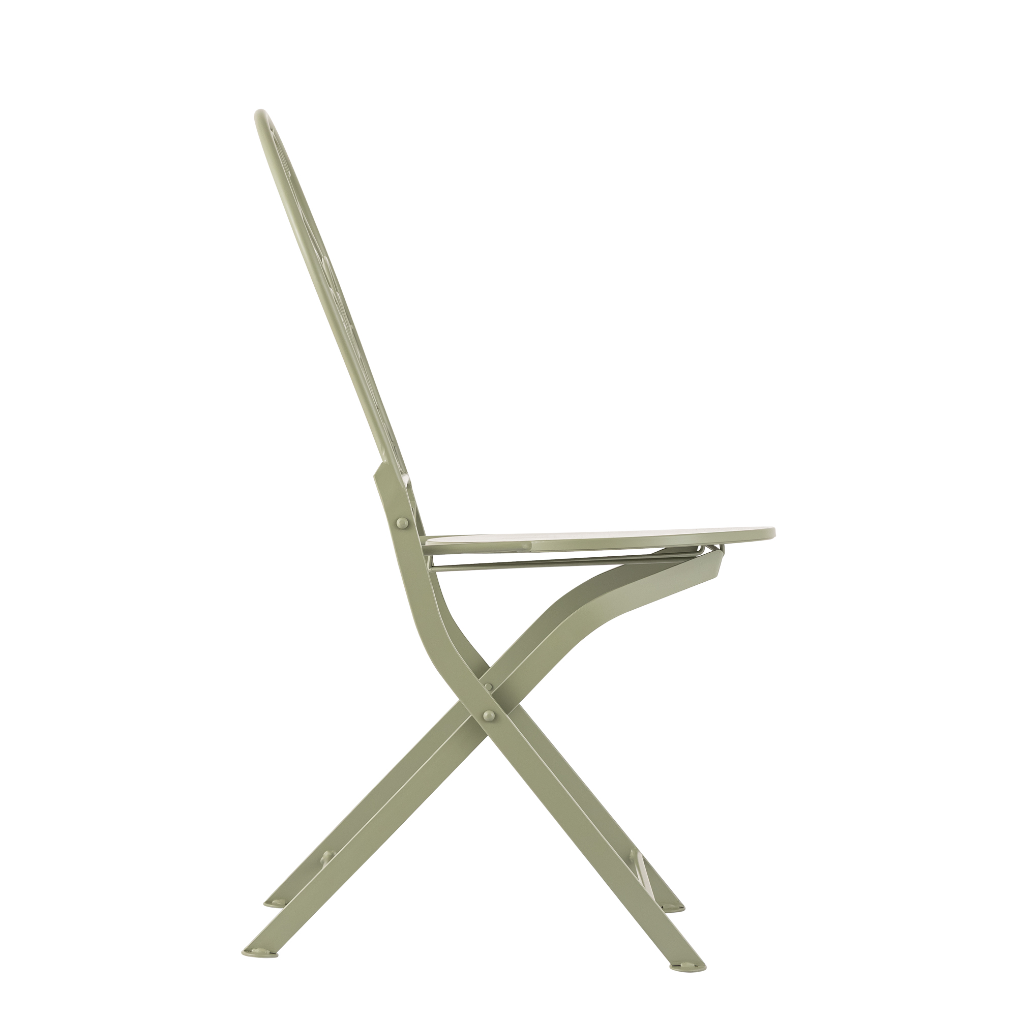 French Cafe Bistro Metal Table & 2 Chair's Set - Image 39