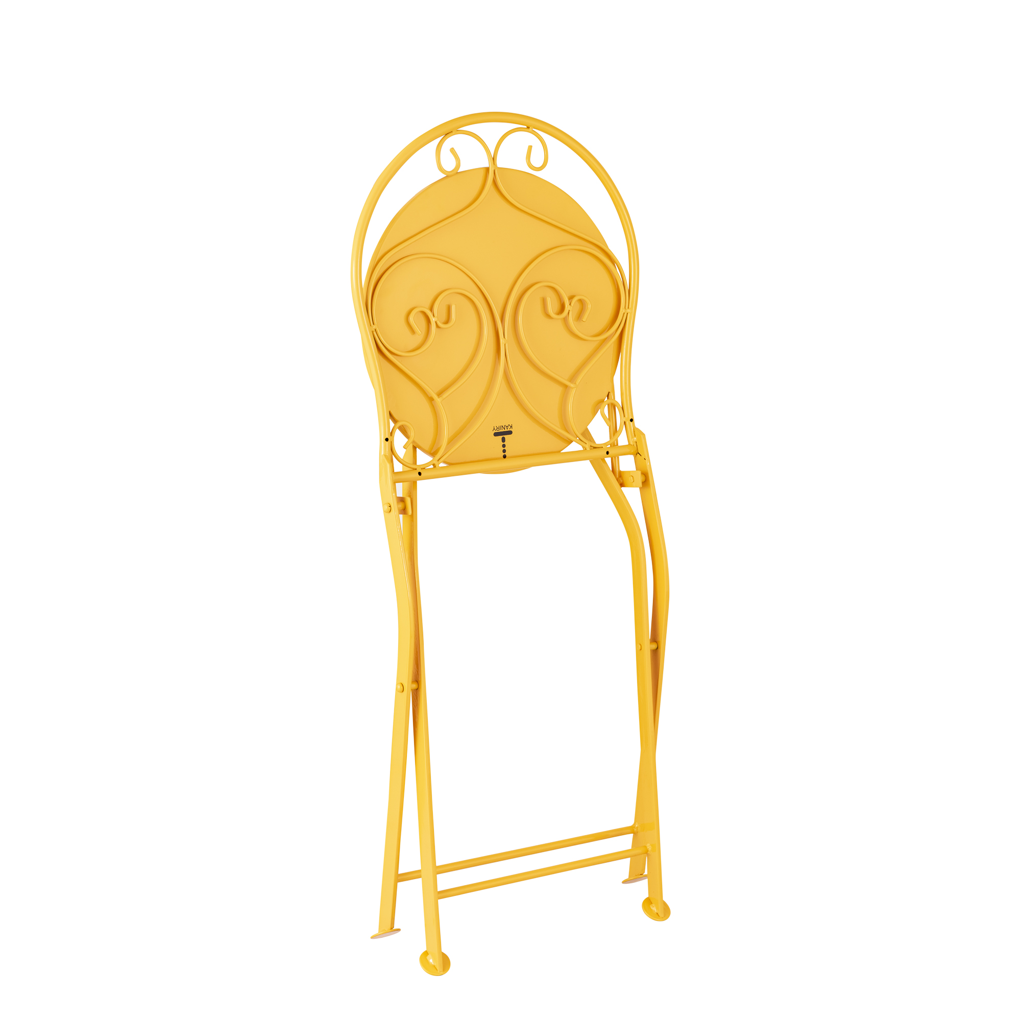 French Cafe Bistro Metal Table & 2 Chair's Set - Image 28